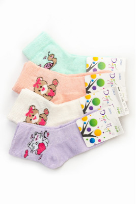 Шкарпетки для дівчинки сітка (літо)