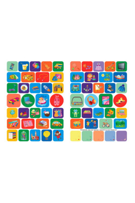 Набір новорічний,з наліпками "Новорічний лист бажань"