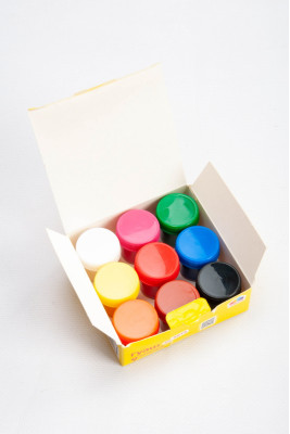  Гуаш 10 мл 9 кольорів