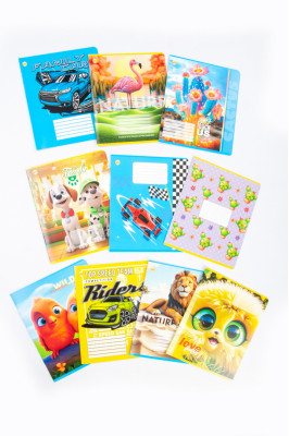 Зошит 12 арк лінія