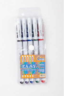Набір гелевих ручок 5 кольорів
