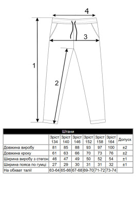 Штани для хлопців