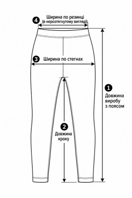 Лосини для дівчат на хутрі — теплі трикотажні лосини