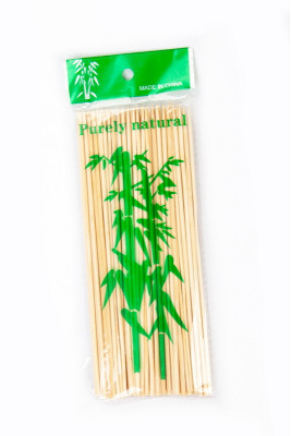 Упаковка паличок для шашлику, 90 штук, 20 см, бамбукових