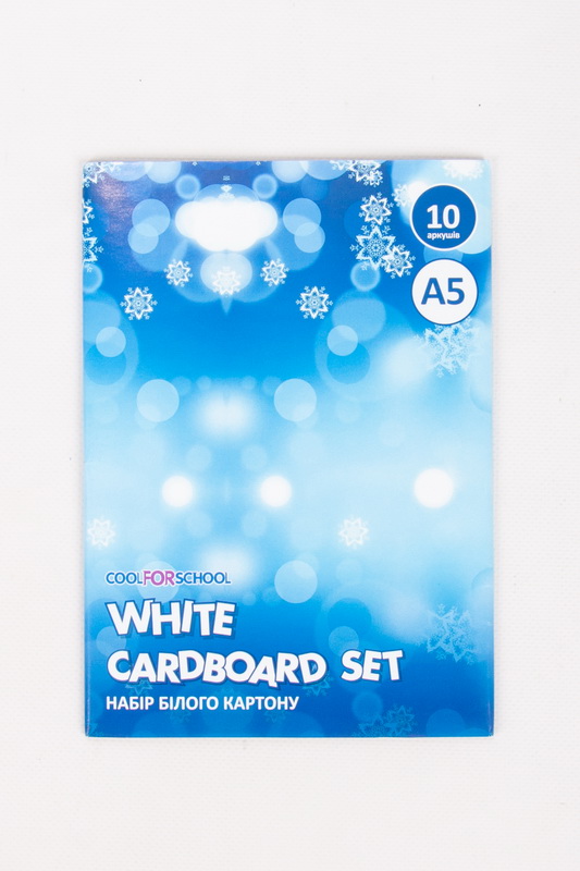 Білий картон A5