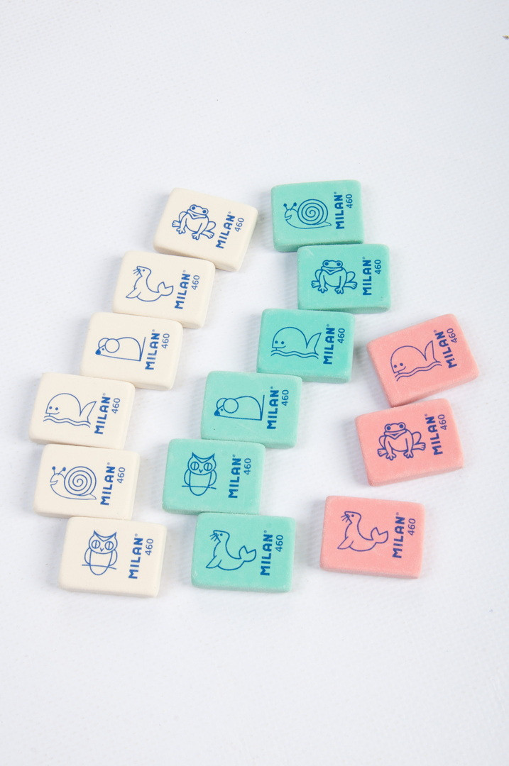 Гумка 3х2 см, Milan