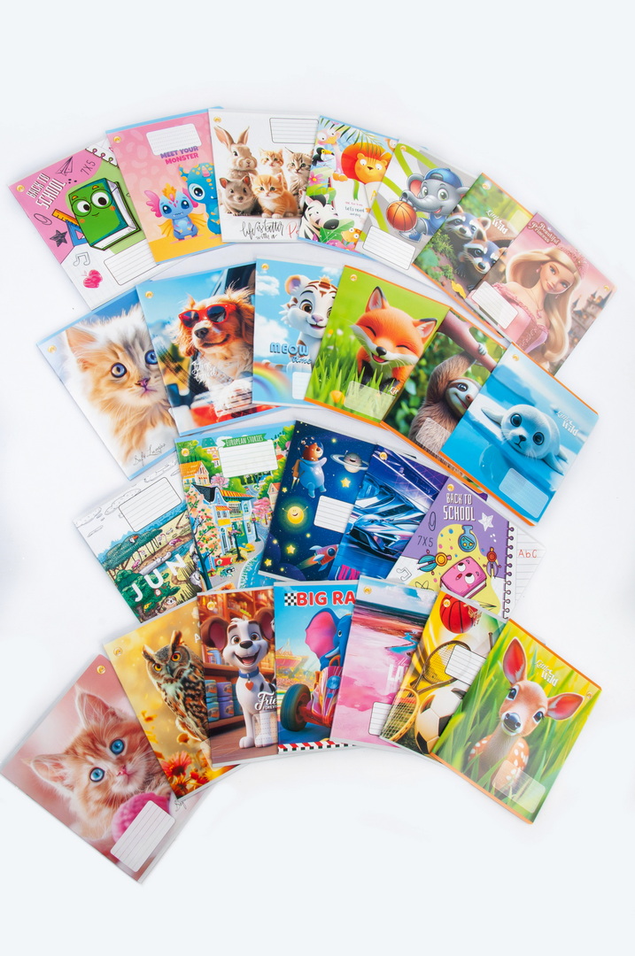 Зошит 12 арк клітинка