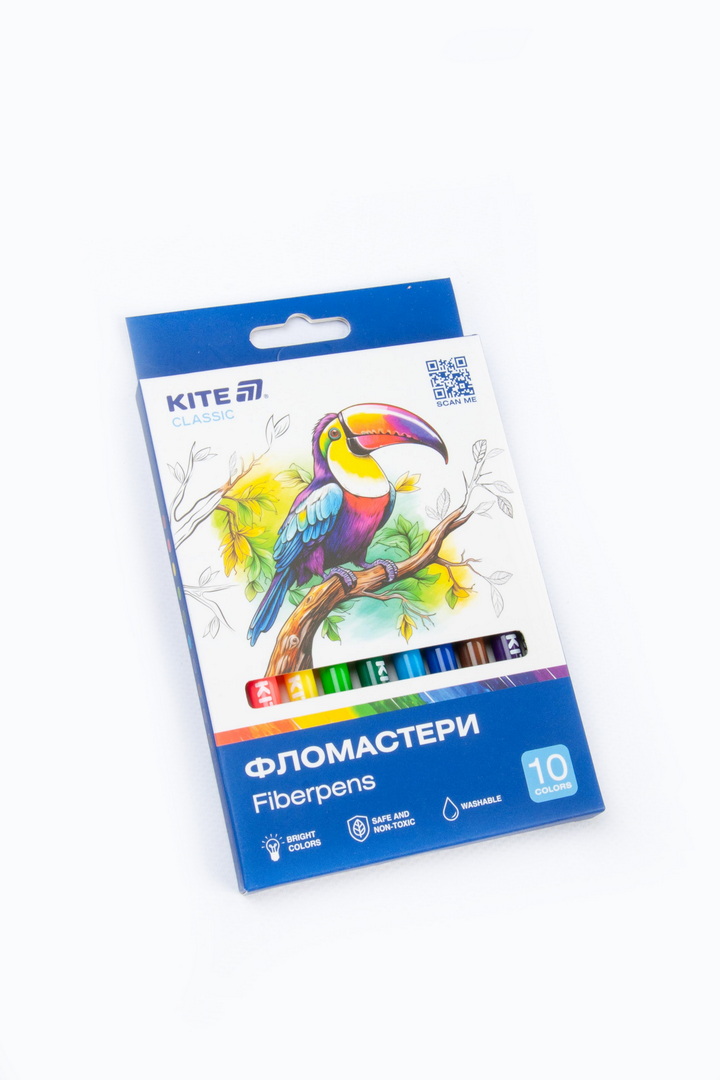 Фломастери 10 кольорів, KITE